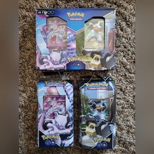 Pokemon Go Vbattle Card lot. SEALED NEW.